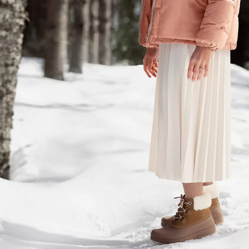New LAUREN F Women Winter Boots