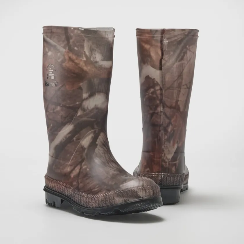 Discount STOMP CAMO Kids Rain Boots