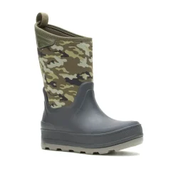 Best TIMBER PRINT Kids Rain Boots